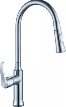 Смеситель Rush Jawa JA0735-24 для кухонной мойки, хром