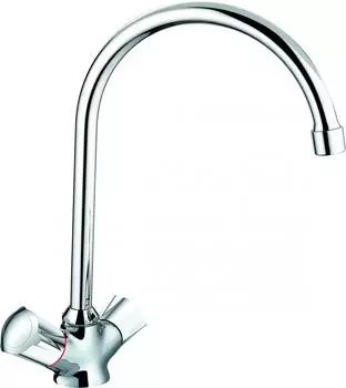Смеситель Rush Pioneer PI7950-23 для кухонной мойки, хром