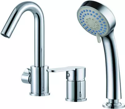 Смеситель Rush Tenerife TE2835-333 для ванны с душем, хром
