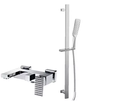 Смеситель с гибким душем и коротким изливом Bronze de Luxe GRANI TB980