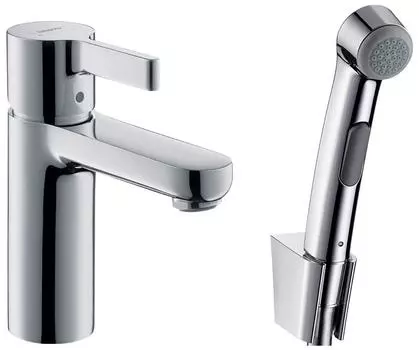 Смеситель с гигиеническим душем Hansgrohe Metris S 31160000