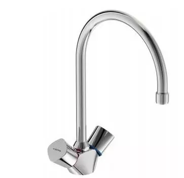 Смеситель Vidima Квадро BA245AA для кухонной мойки, поворотный излив, хром