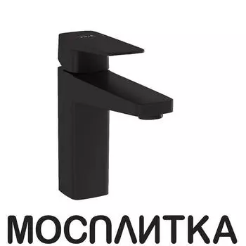 Смеситель Vitra Root Square для раковины, матовый черный