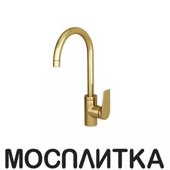 Смеситель Wasserkraft Aisch 5507 для кухни,золото