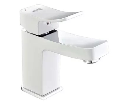 Смеситель Wasserkraft Aller 1060White для раковины 1063WHITE