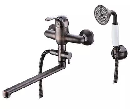 Смеситель Wasserkraft Isar 1302L для ванны