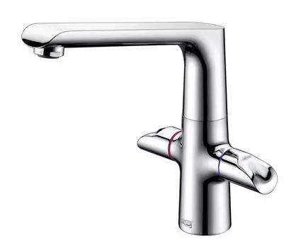 Смеситель Wasserkraft Lossa 1207 для кухни с поворотным изливом, хром