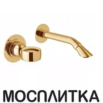 Смеситель Webert Opera OA830606010 для раковины настенный, золото
