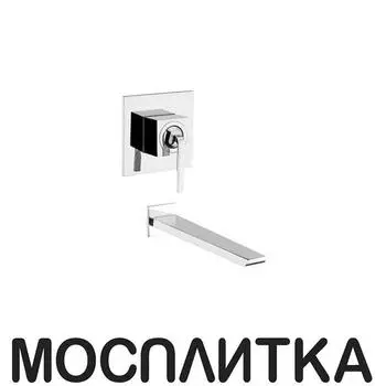 Смеситель Webert Wolo WO830607015 для раковины настенный, хром