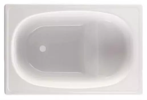 Стальная ванна BLB Europa сидячая 120x70 см