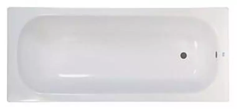 Стальная ванна Виз Donna Vanna DV-63901 160 см белая орхидея