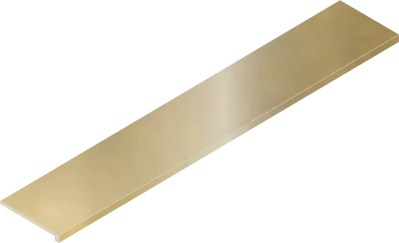 Ступень фронт. Континуум Брасс Голд 33х160