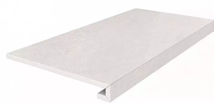 Ступень клееная Про Матрикс белый обрезной 33х60