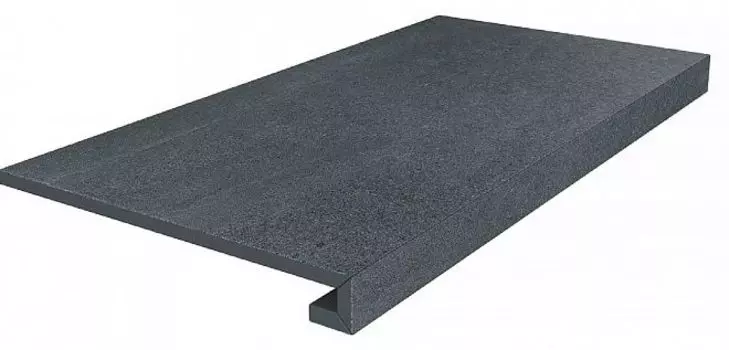 Ступень клееная Про Матрикс черный обрезной 33х60