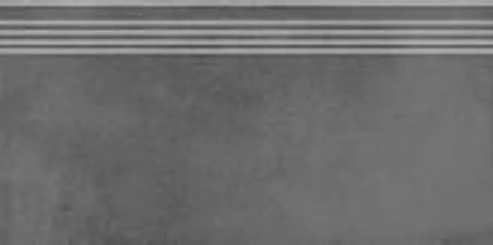 Ступень Мирабо серый темный обрезной 30х60