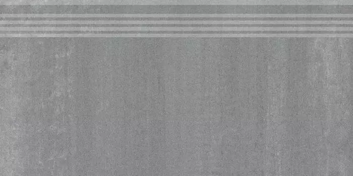 Ступень Про Дабл серый темный обрезной 30х60