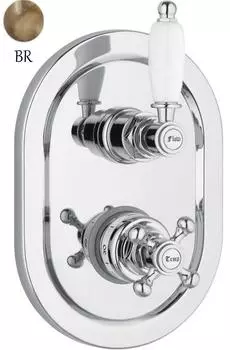 Термостат для душа Cezares Venezia VENEZIA-VDIM2-T-02-Bi бронза