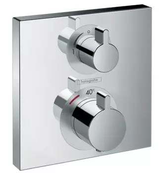 Термостат Hansgrohe Ecostat Square 15712000 для душа (внешняя часть)