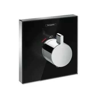 Термостат Hansgrohe ShowerSelect Highflow черный/хром