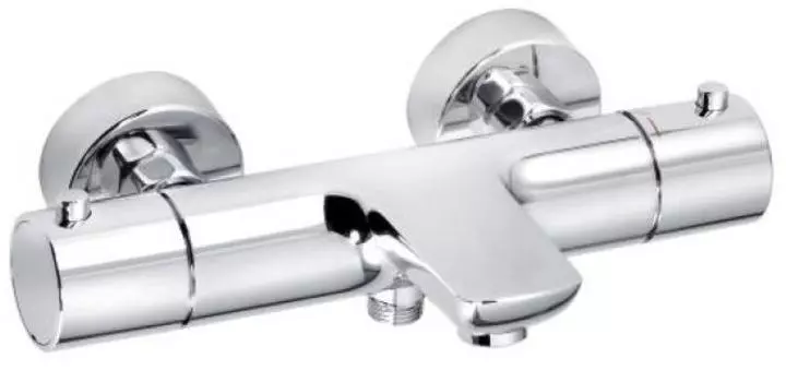 Термостат для ванны Kludi Objekta Therm E 352010538 хром