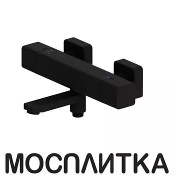Термостатический смеситель для ванны с душем Damixa Gala 533000300 матовый черный