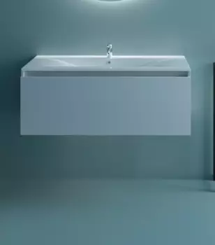 Тумба подвесная Sanvit Кубэ-1 с раковиной, kkube1080