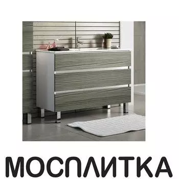 Тумба подвесная Sanvit Кубэ-2 с раковиной, kkube2080