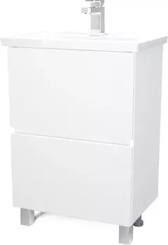 Тумба с раковиной 1Marka Aris 61 см У76053 белый