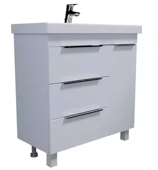 Тумба с раковиной 1Marka Gaula 80 см У92516 белый