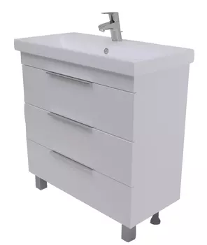 Тумба с раковиной 1Marka Gaula 80 см У92517 белый