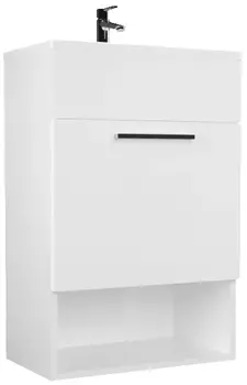 Тумба с раковиной 1Marka July 50 см У84223 белый