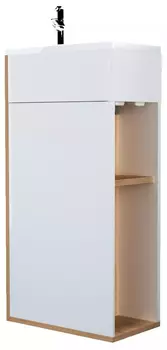 Тумба с раковиной 1Marka Laura 39 см У85926 дуб сонома