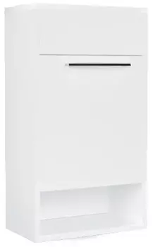 Тумба с раковиной 1Marka Lira 39 см У85440 глянцевый белый