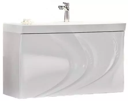 Тумба с раковиной 1MarKa Mirage 90 White