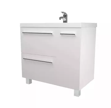Тумба с раковиной 1Marka Соната 90 см У51042 белый