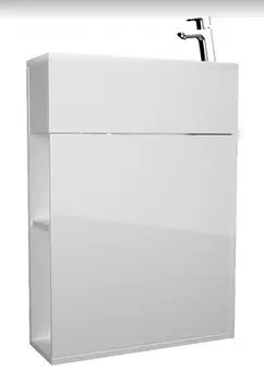 Тумба с раковиной 1Marka Stretto 50 см У94716 белый