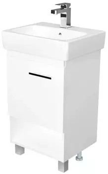 Тумба с раковиной 1Marka Tera 55 см У76059 белый