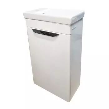 Тумба с раковиной Alvaro Banos Viento puerta 40 см 8403.0100, белый лак