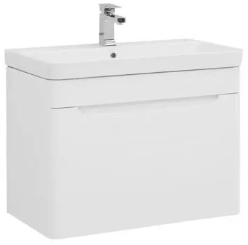Тумба с раковиной Aquanet София 80 белый