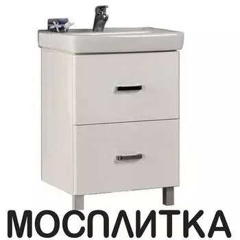 Тумба с раковиной Aquaton Америна 70 Н белая