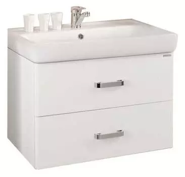 Тумба с раковиной Aquaton Америна 80 белая