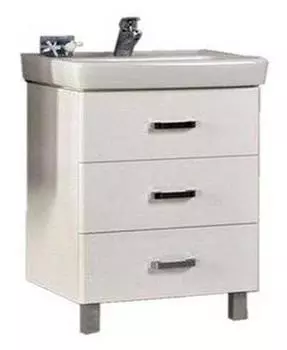 Тумба с раковиной Aquaton Америна 80 М белая