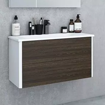 Тумба с раковиной Aquaton Брук 80 дуб феррара