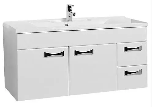 Тумба с раковиной Aquaton Диор 120 белый