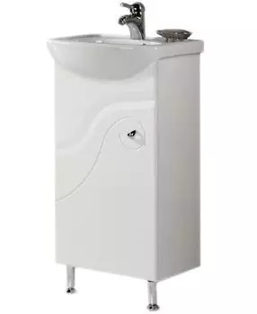 Тумба с раковиной Aquaton Колибри 45 левая