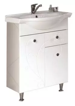 Тумба с раковиной Aquaton Лиана 65 М 1A165801LL010