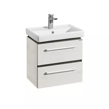 Тумба с раковиной Aquaton Ронда PRO 55 мини дуб сом 1A207601RSC20