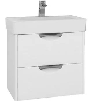 Тумба с раковиной Aquaton Сильва 50 дуб полярный