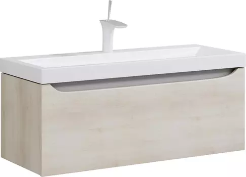 Тумба с раковиной Aqwella Verona 100 см Ver.01.10/A, акация
