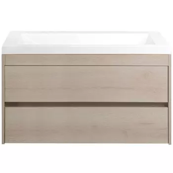 Тумба с раковиной Art&amp;Max Family 100 см Family-1000-2C-SO-PB pino bianco